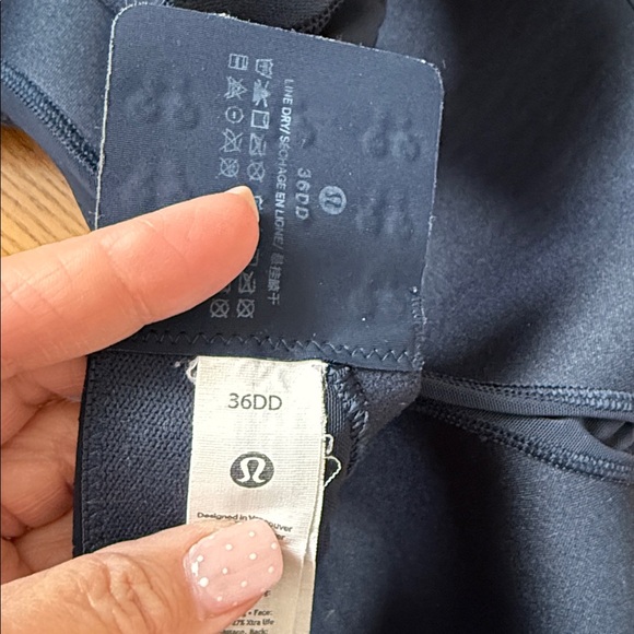 Lululemon Athletica Navy Blue Bra - Picture 3 of 3
